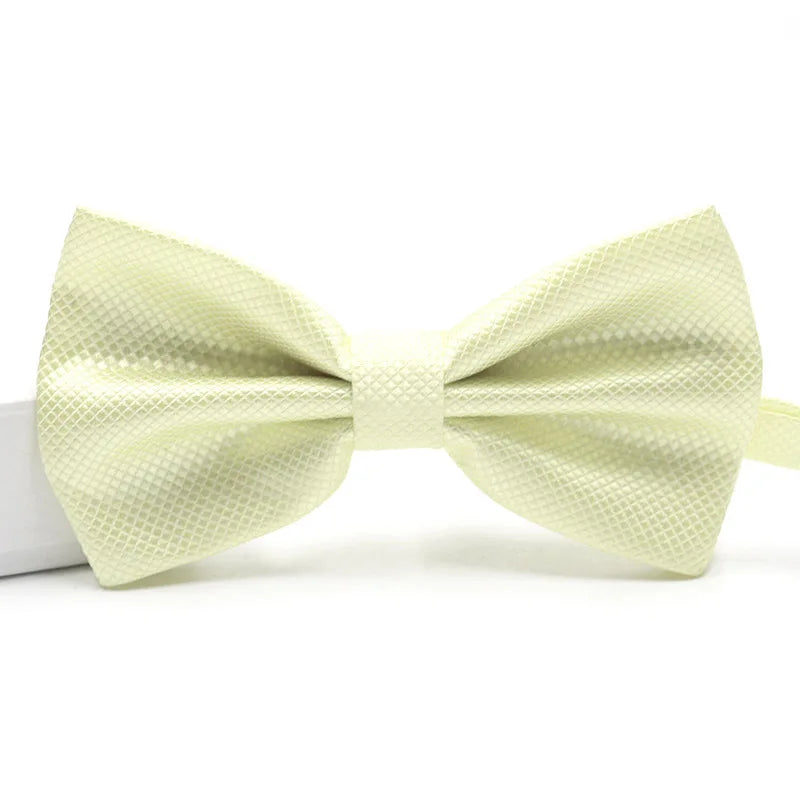 Mens Adult Bowtie Classic Fashion Wedding Party Formal Satin gift Plaids Multicolor Adjust Neck Bow tie Gravata New Clip-On