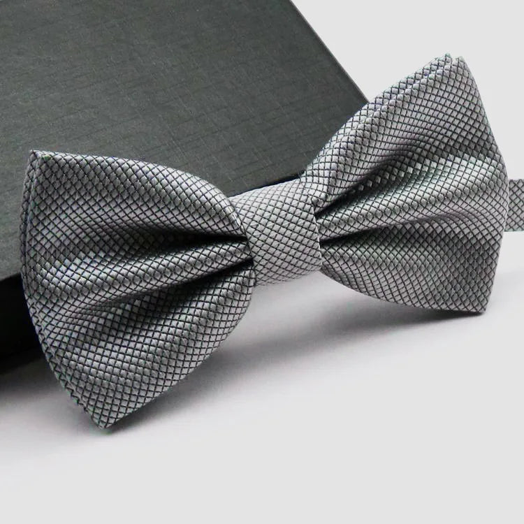 Mens Adult Bowtie Classic Fashion Wedding Party Formal Satin gift Plaids Multicolor Adjust Neck Bow tie Gravata New Clip-On