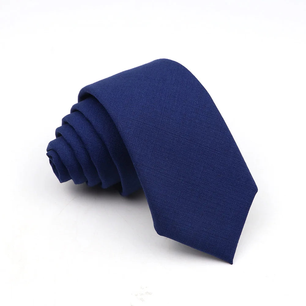 Solid Color Tie Skinny Casual Anti-wrinkle Necktie For Wedding Suit Neckties Pink Blue Grey Ties Cravat Gift Accessory