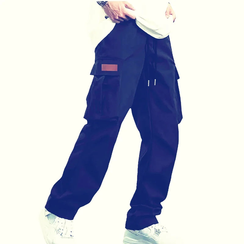 new multi pocket workwear pants, European and American high street trendy brand retro casual wear