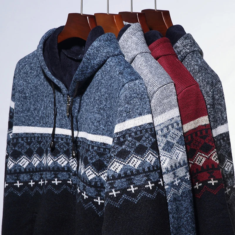 Casual Fashion Hooded Cardigan Patchwork Jacket Mens Outerwear Windbreaker Coats Men Clothes