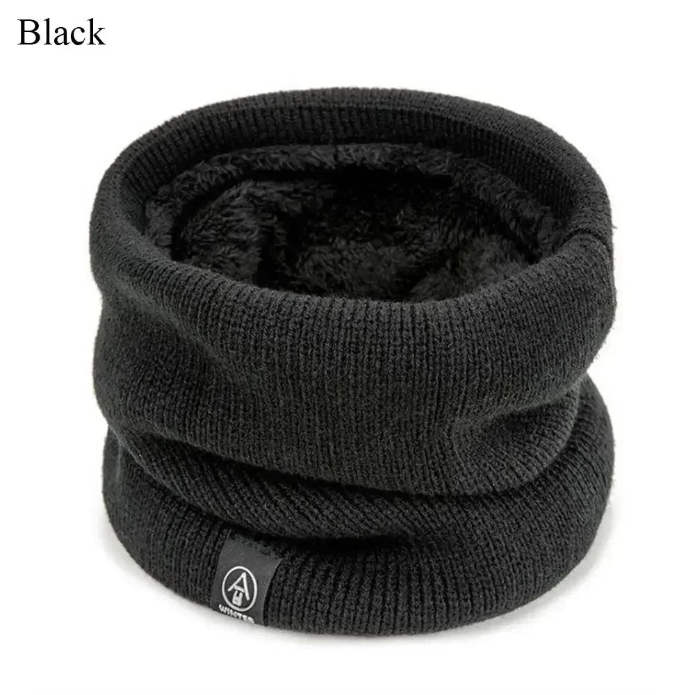 Fashion Soft Knitted Neck Warmer Sports Scarf Unisex Face Cover Winter Skating Running Hiking Scarves Thick Cold-proof Collar