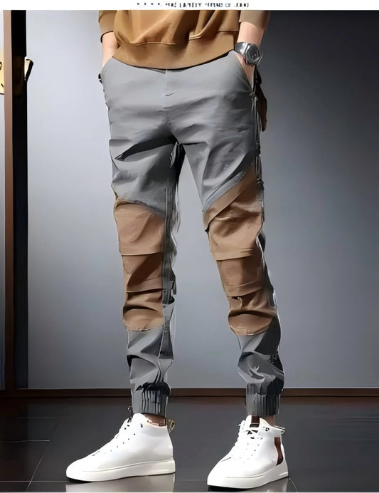 Man Long Pants Cargo Streetwear Joggers Men Casual Police Trousers Work Pants Male Harajuku Korean Streetwear American style