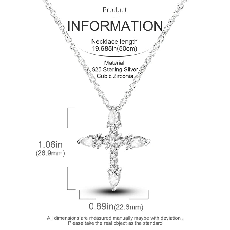 925 Sterling Silver Necklace Zircon Heart Butterfly Simple Necklaces For Women Jewellery Gift Female