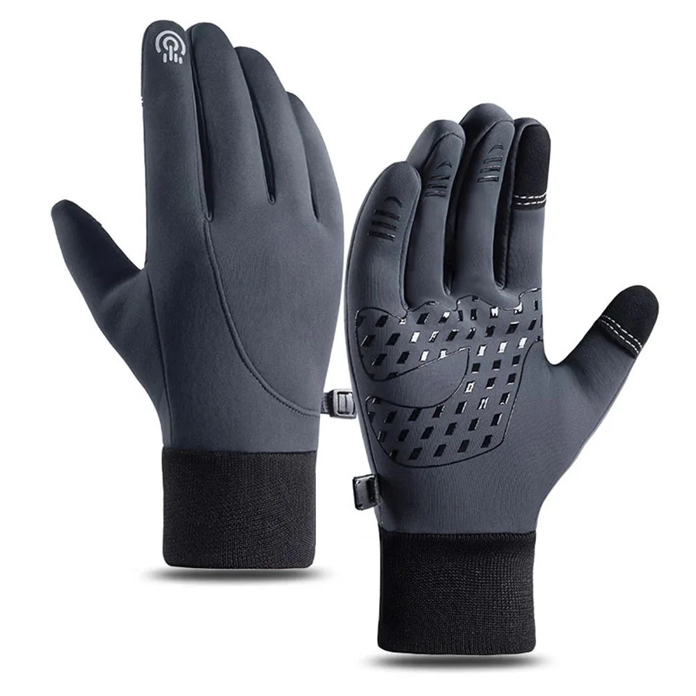 Winter Gloves Waterproof Thermal Sport Glove for Men Women for Running Cycling Driving Ski Hiking Warm Glove for Work