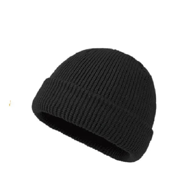 Rimiut Knitted Hat Unisex Caps Wool Fashion Simple Warm Skullies Beanies Solid Autumn Winter Beanie Cap Trendy Style