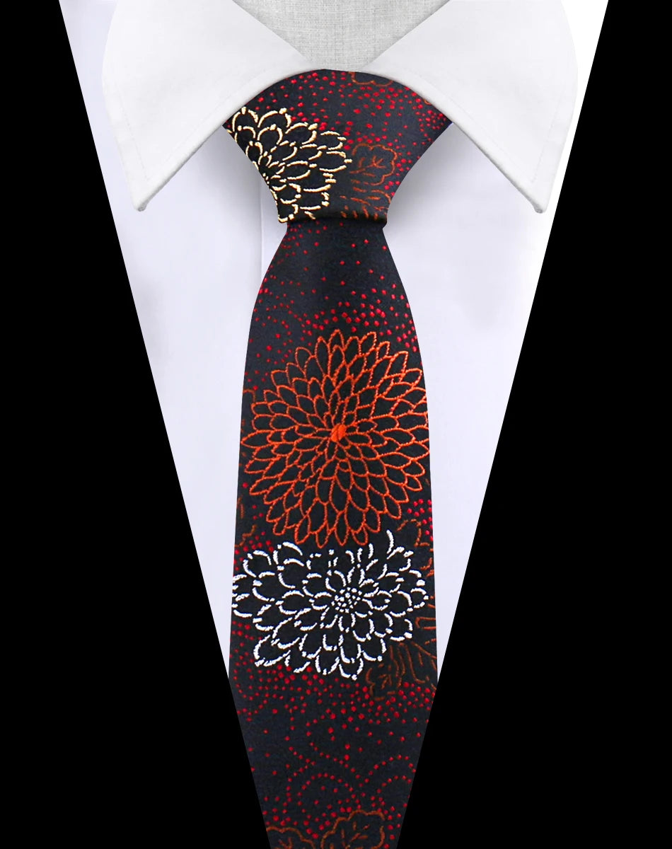 Mens Tie Luxury Necktie For Men Business Wedding Party New Design Neck Tie Paisley Necktie Floral Wedding Style Mens Gravat Gift