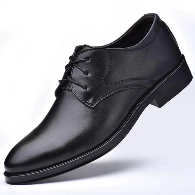 Men's Shoes Black/Brown Leather Formal Shoes