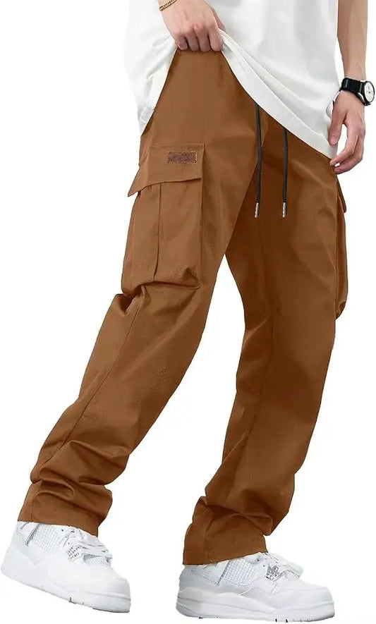 new multi pocket workwear pants, European and American high street trendy brand retro casual wear