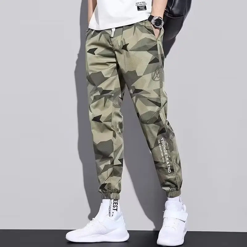 Work pants for men's summer new Korean style fashionable casual pants