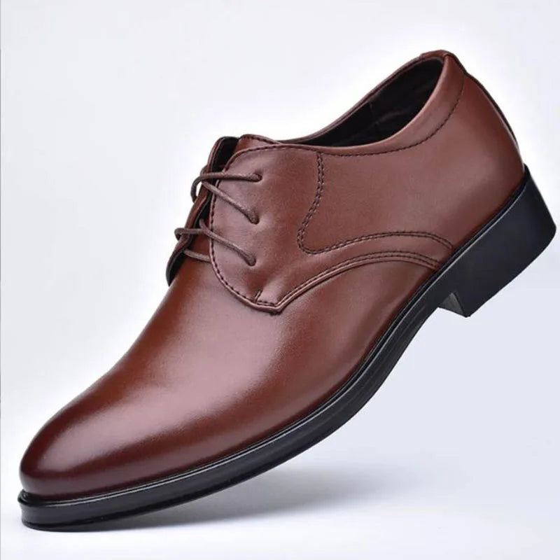 Men's Shoes Black/Brown Leather Formal Shoes