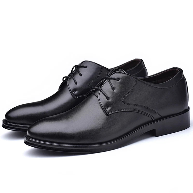 Men's Shoes Black/Brown Leather Formal Shoes