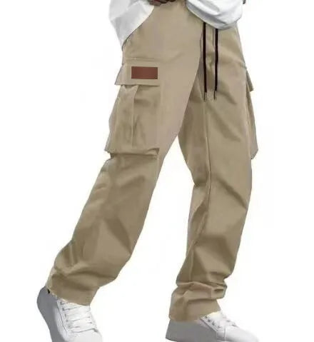 new multi pocket workwear pants, European and American high street trendy brand retro casual wear