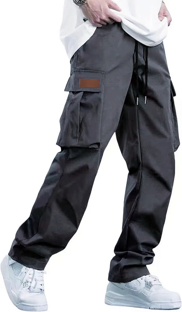 new multi pocket workwear pants, European and American high street trendy brand retro casual wear